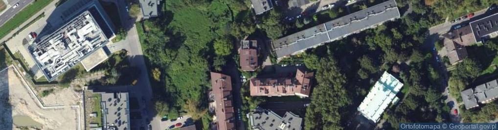 Zdjęcie satelitarne Grzegórzecka ul.