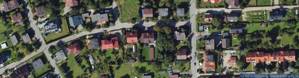 Zdjęcie satelitarne Grąby ul.