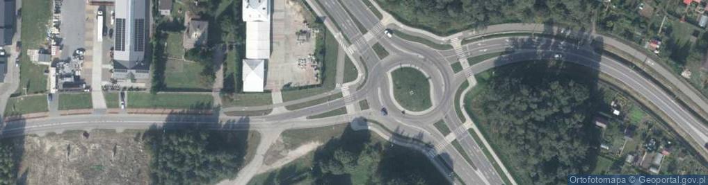 Zdjęcie satelitarne Graniczna ul.