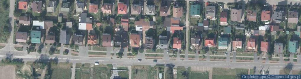 Zdjęcie satelitarne Graniczna ul.