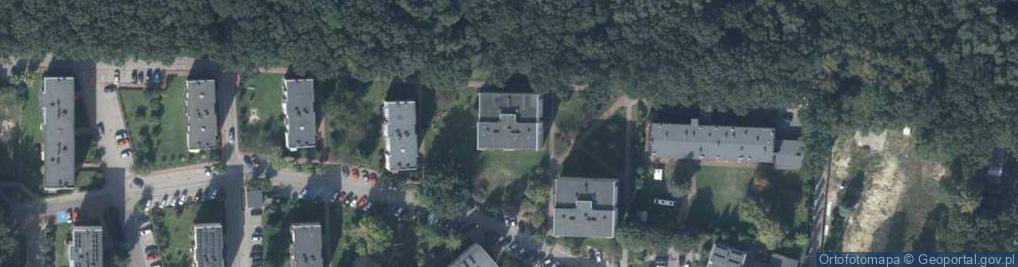 Zdjęcie satelitarne Grunwaldzka ul.