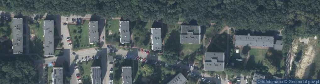 Zdjęcie satelitarne Grunwaldzka ul.