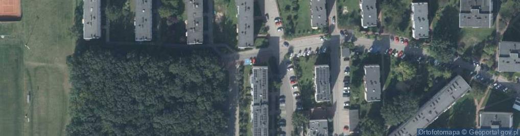 Zdjęcie satelitarne Grunwaldzka ul.