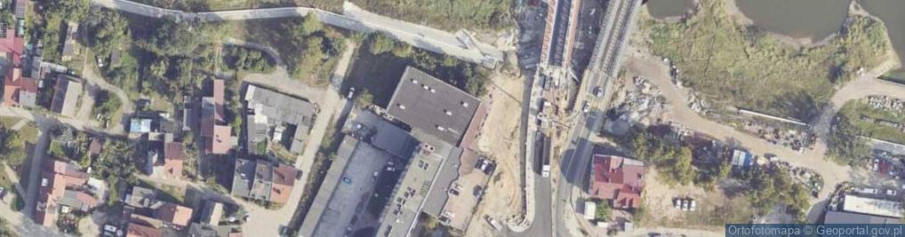 Zdjęcie satelitarne Grobla ul.