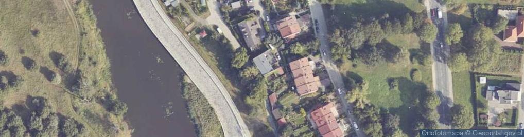 Zdjęcie satelitarne Grobla ul.