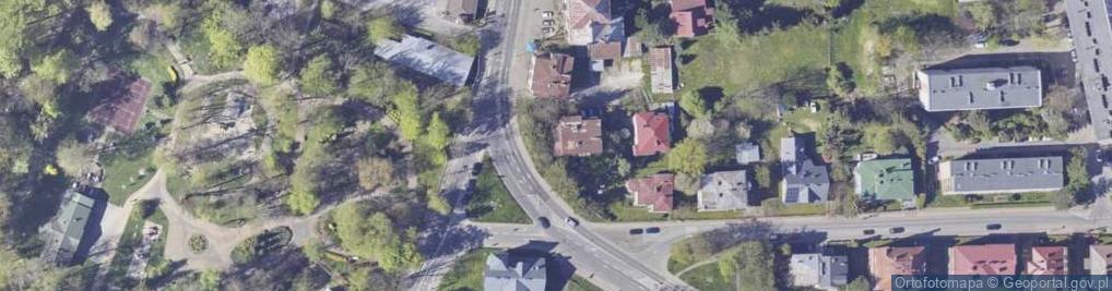 Zdjęcie satelitarne Grodzka ul.