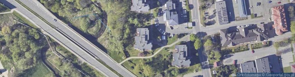 Zdjęcie satelitarne Grodzka ul.