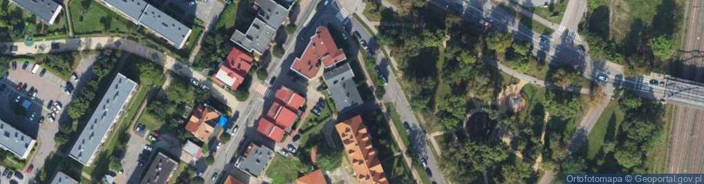 Zdjęcie satelitarne Grudziądzka ul.