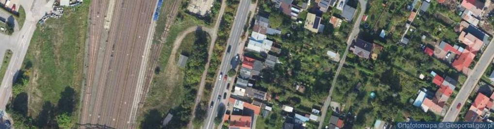 Zdjęcie satelitarne Grunwaldzka ul.