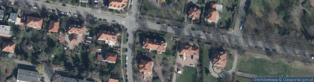 Zdjęcie satelitarne Grunwaldzka ul.