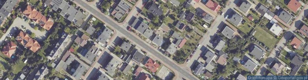 Zdjęcie satelitarne Grochowiaka Stanisława ul.