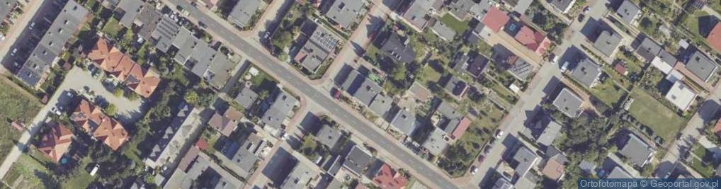 Zdjęcie satelitarne Grochowiaka Stanisława ul.