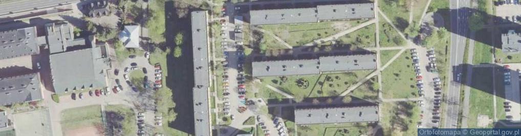 Zdjęcie satelitarne Grunwaldzka ul.