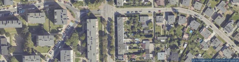 Zdjęcie satelitarne Grunwaldzka ul.