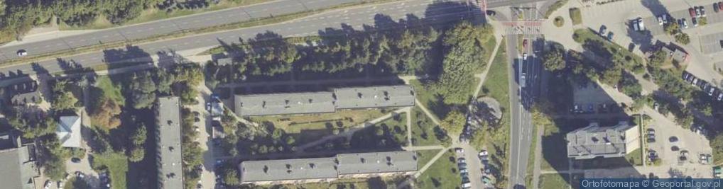 Zdjęcie satelitarne Grunwaldzka ul.