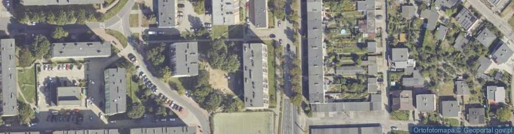 Zdjęcie satelitarne Grunwaldzka ul.