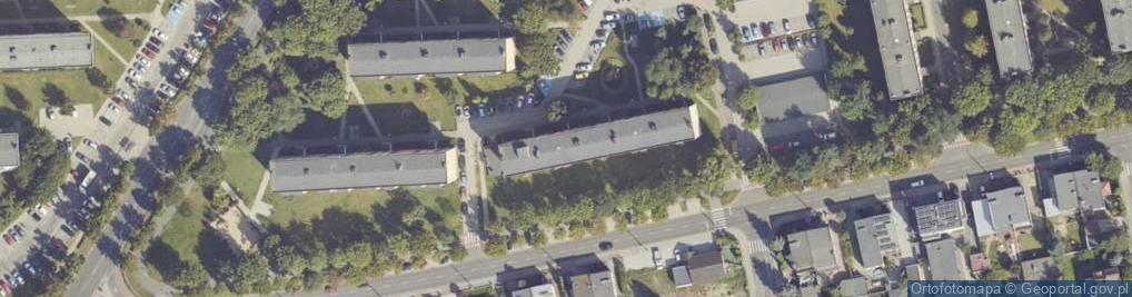 Zdjęcie satelitarne Grunwaldzka ul.