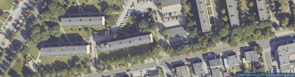 Zdjęcie satelitarne Grunwaldzka ul.
