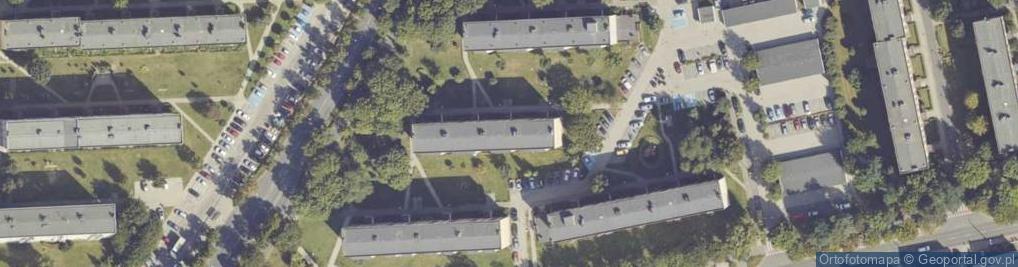 Zdjęcie satelitarne Grunwaldzka ul.