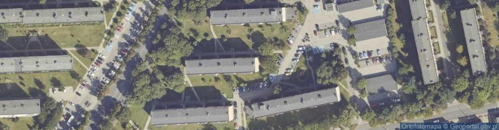 Zdjęcie satelitarne Grunwaldzka ul.