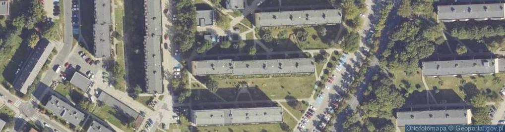 Zdjęcie satelitarne Grunwaldzka ul.