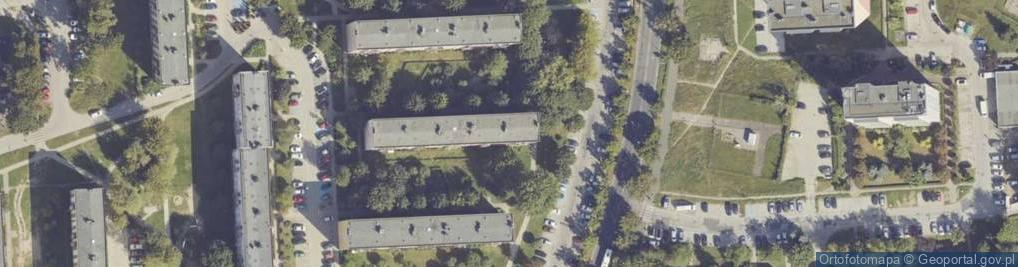 Zdjęcie satelitarne Grunwaldzka ul.
