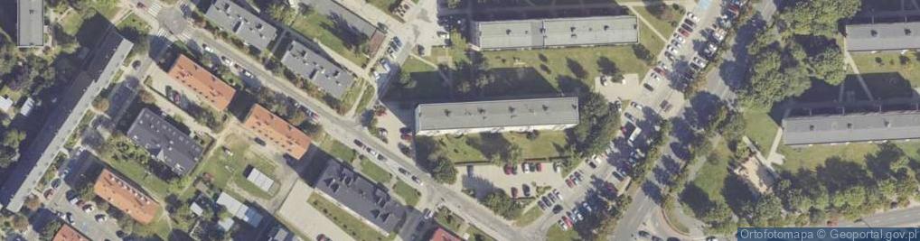 Zdjęcie satelitarne Grunwaldzka ul.