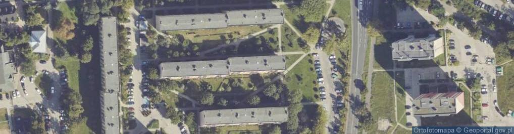 Zdjęcie satelitarne Grunwaldzka ul.