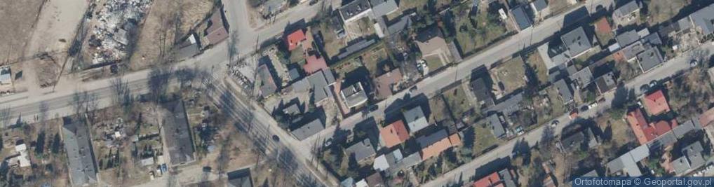Zdjęcie satelitarne Grochowa ul.