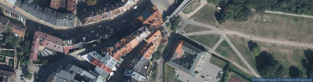 Zdjęcie satelitarne Grodzka ul.