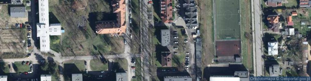 Zdjęcie satelitarne Grunwaldzka ul.
