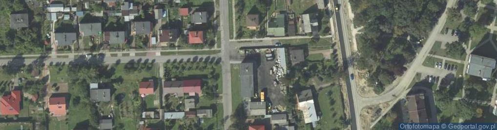 Zdjęcie satelitarne Graniczna ul.