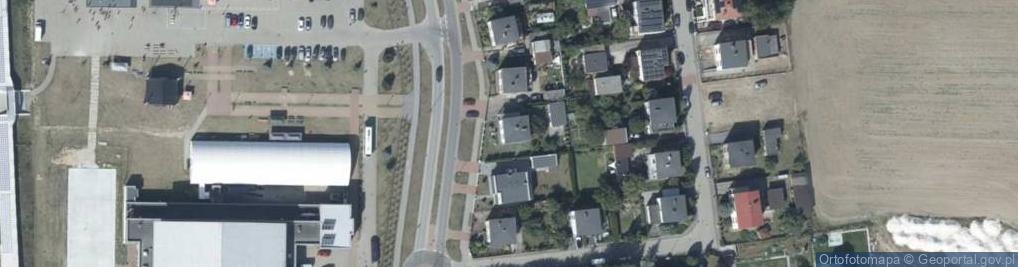 Zdjęcie satelitarne Grobla ul.