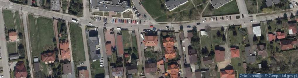 Zdjęcie satelitarne Graniczna ul.