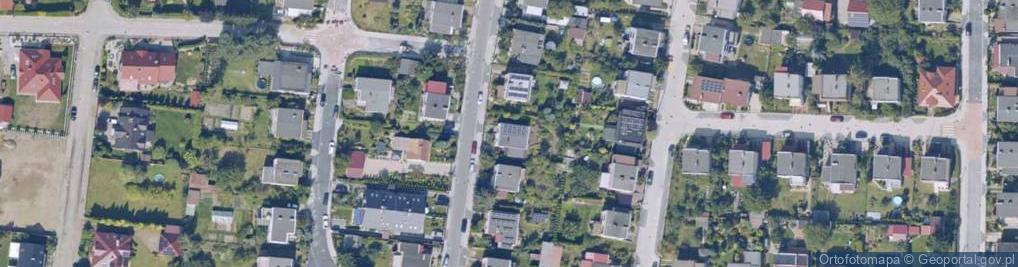 Zdjęcie satelitarne Graniczna ul.