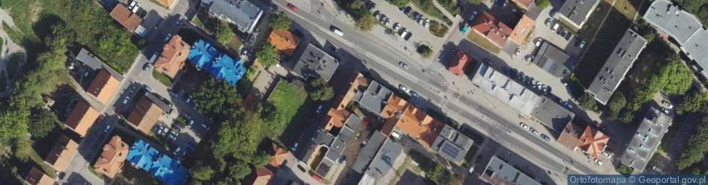 Zdjęcie satelitarne Grunwaldzka ul.