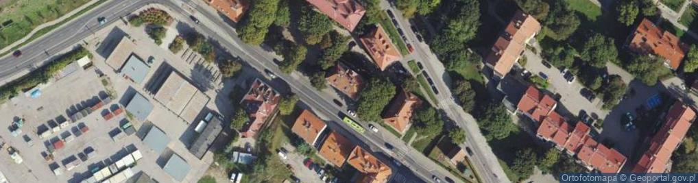 Zdjęcie satelitarne Grunwaldzka ul.