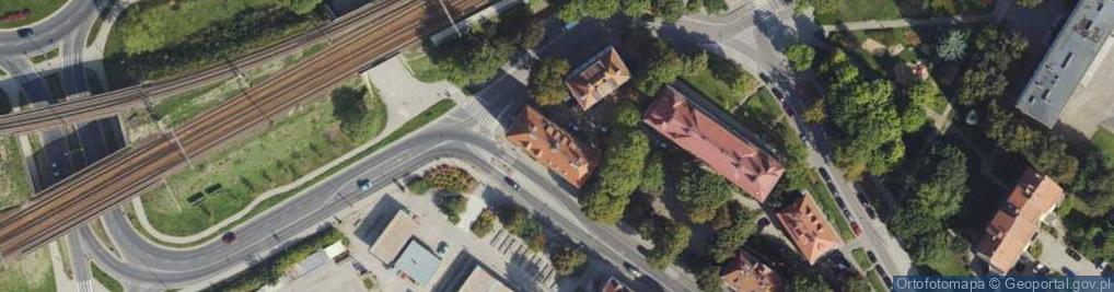 Zdjęcie satelitarne Grunwaldzka ul.
