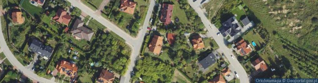 Zdjęcie satelitarne Gruszowe Sady ul.