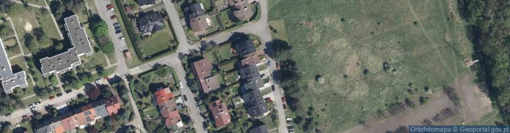 Zdjęcie satelitarne Granatowa ul.