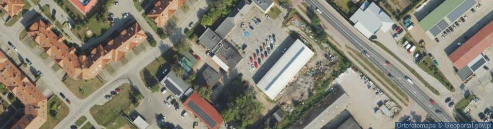 Zdjęcie satelitarne Grunwaldzka ul.