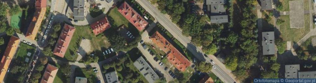 Zdjęcie satelitarne Grunwaldzka ul.