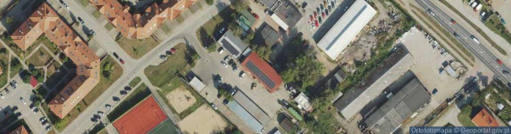 Zdjęcie satelitarne Grunwaldzka ul.