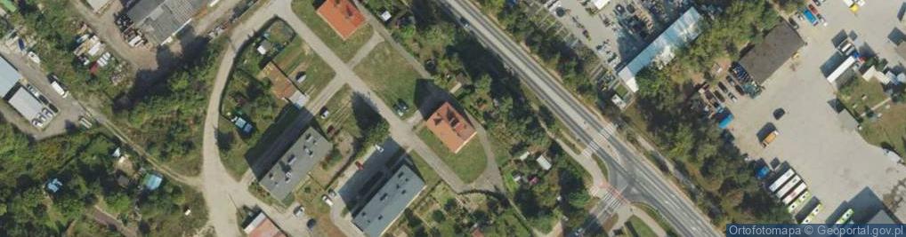 Zdjęcie satelitarne Grunwaldzka ul.