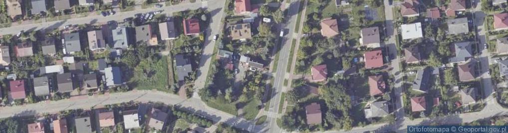 Zdjęcie satelitarne Grzybowa ul.