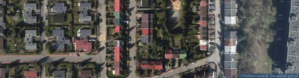 Zdjęcie satelitarne Granitowa ul.