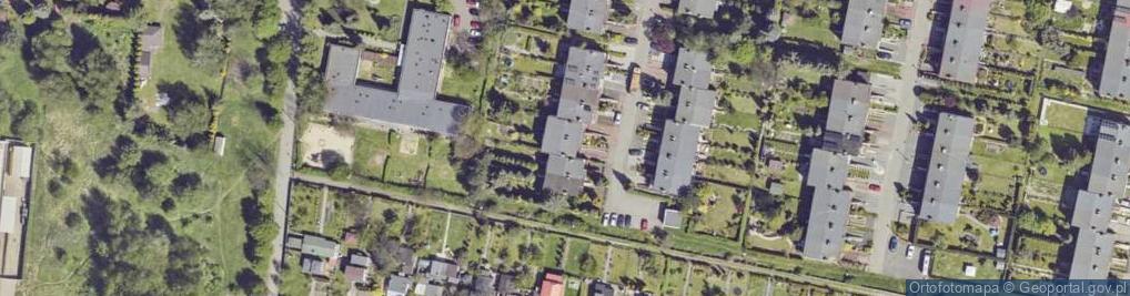 Zdjęcie satelitarne Granitowa ul.