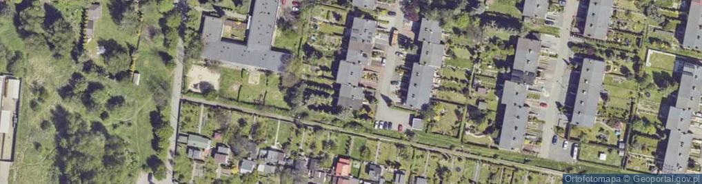 Zdjęcie satelitarne Granitowa ul.