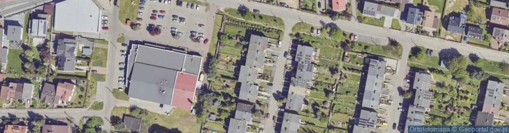 Zdjęcie satelitarne Granitowa ul.