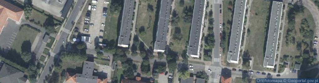 Zdjęcie satelitarne Grunwaldzka ul.